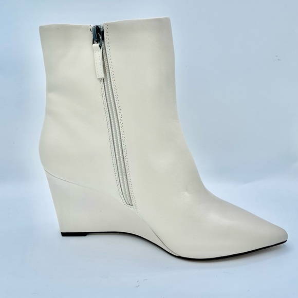 BN Sanctuary Cream Pacer Wedges Boots Size 9M - Picture 10 of 17